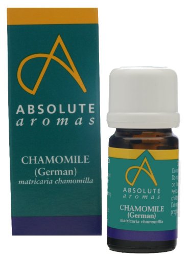 Absolute Aromas Aceite Esencial de Manzanilla Alemana 2ml - 100% Puro, Natural, Sin Diluir, Sin Crueldad y Vegano - para Aromaterapia, Difusores, Quemadores y Recetas de Belleza DIY