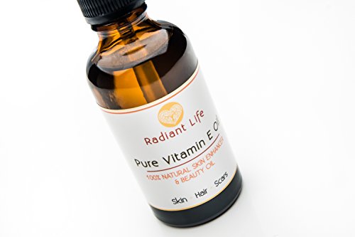 Aceite de belleza de vitamina E, natural de Radiant Life.