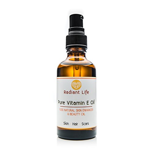 Aceite de belleza de vitamina E, natural de Radiant Life.