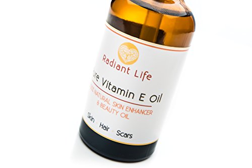 Aceite de belleza de vitamina E, natural de Radiant Life.