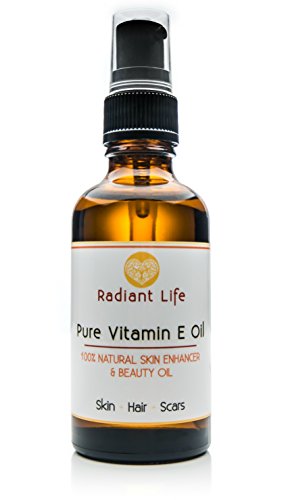 Aceite de belleza de vitamina E, natural de Radiant Life.