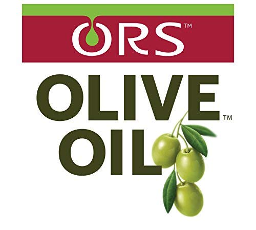 Aceite de oliva orgánico para raíz de pelo de ORS, relajador de pelo normal, sin lejía