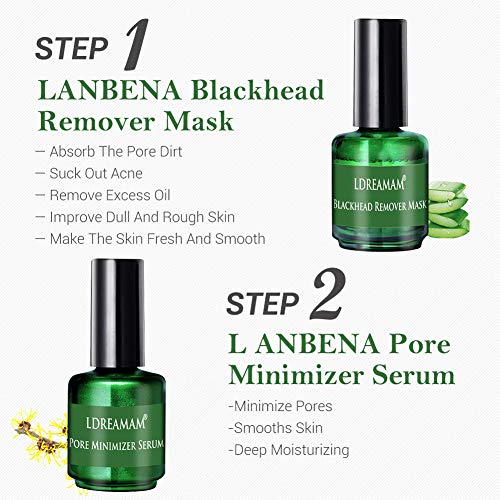 Aceite Esencial de Árbol,3 en 1 Mascara Nariz De Purificante Espinillas y Piel Muerta,Eliminar Puntos Negros,anti-acné,Reduce Poros,Piel Muerta