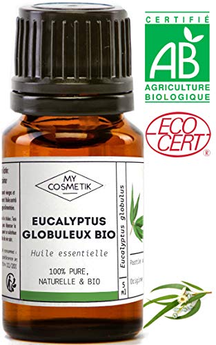 Aceite esencial de Eucalipto globulus orgánico - MyCosmetik - 10 ml