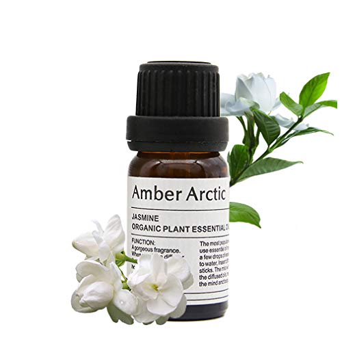 Aceite esencial de jazmín - 100% puro Aceite esencial de grado terapéutico, aceites de jazmín para aromaterapia natural para difusor (10 ml)