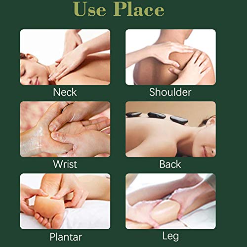 Aceite esencial de masaje de aceite de cáñamo de 30 ml, aceite de masaje corporal no estimulante suave para el alivio Músculo Relajación Cuerpo Mujeres Hombres Restaurar y regenerar las células de la