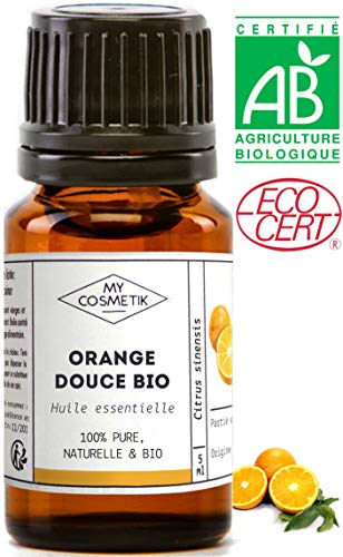 Aceite esencial de Naranja Dulce orgánico - MyCosmetik - 10 ml