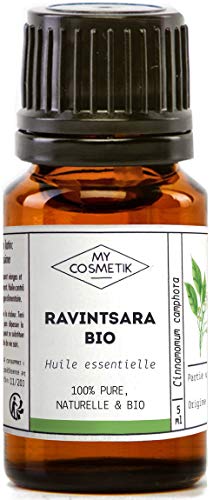 Aceite esencial de Ravintsara CT orgánico 1,8 cineol - MyCosmetik - 10 ml