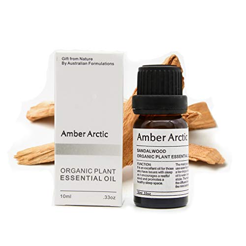 Aceite esencial de sándalo - 100% puro mejor aceite esencial de grado terapéutico, aceite de aromaterapia natural para difusor