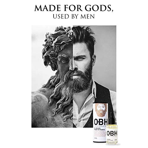 Aceite Para Barba Premium ● Ingredientes naturales de calidad superior fabricado por OBH® ● Crecimiento acelerado y cuidado épico de la barba ● El que más se vende y mejor huele ● Fabricado en Francia