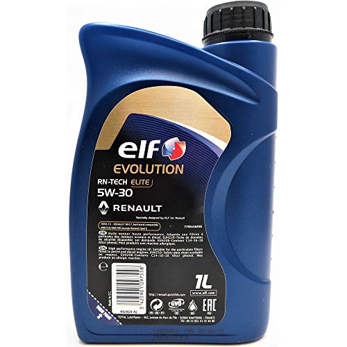 Aceite para motor de 11 Evolution RN-TECH ELITE 5W-30 5W30 C3 Renault RN17 - 1L 1 litro