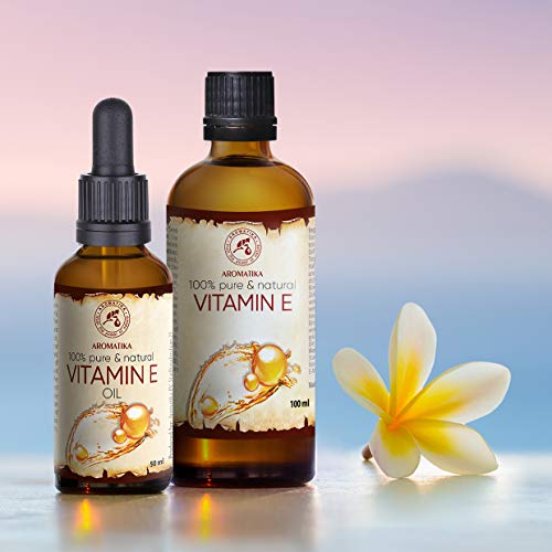 Aceite Vitamina E Gotas 50ml - Naturales - Tocoferol - Vitamin E Oil - Aceite Antienvejecimiento Contra Todo Tipo de Arrugas - Cuidado Facial - Cuidado Corporal - Cabello