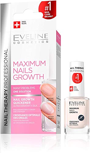 Acelerador de crecimiento para uñas «Maximum Nails Growth» de Eveline Cosmetics, 12 ml