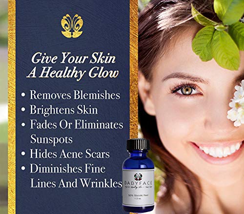 Ácido glicólico al 50 % Babyface para peeling medio/profundo profesional. 35 ml