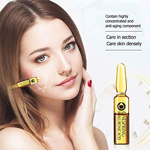 Ácido Hialurónico Ampolla Serum Facial Reducir Poros Control de Aceite Anti-Acné Nicotinamida Esencia Facial Blanqueamiento Blanqueador Levantamiento Hidratante Antienvejecimiento Arrugas Mujeres