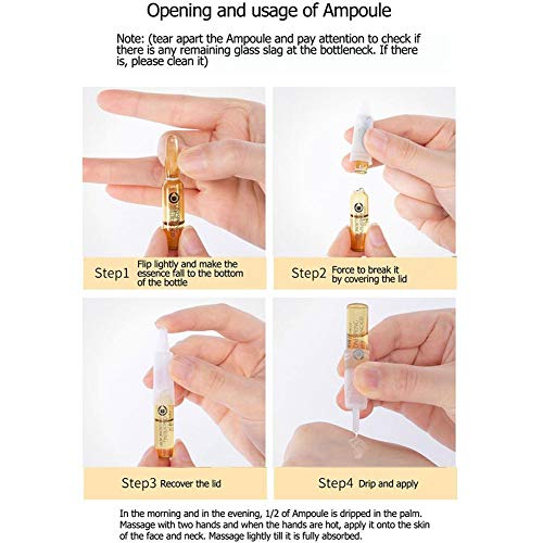 Ácido Hialurónico Ampolla Serum Facial Reducir Poros Control de Aceite Anti-Acné Nicotinamida Esencia Facial Blanqueamiento Blanqueador Levantamiento Hidratante Antienvejecimiento Arrugas Mujeres