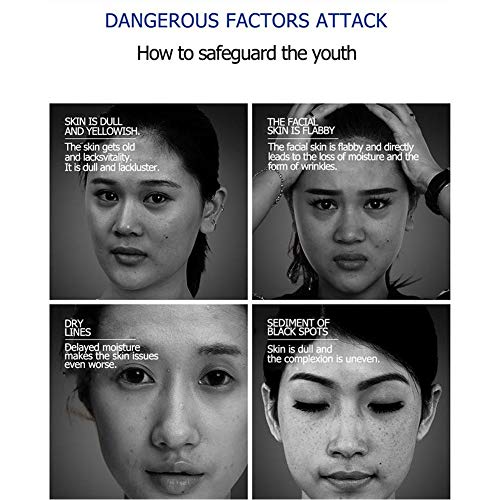 Ácido Hialurónico Ampolla Serum Facial Reducir Poros Control de Aceite Anti-Acné Nicotinamida Esencia Facial Blanqueamiento Blanqueador Levantamiento Hidratante Antienvejecimiento Arrugas Mujeres