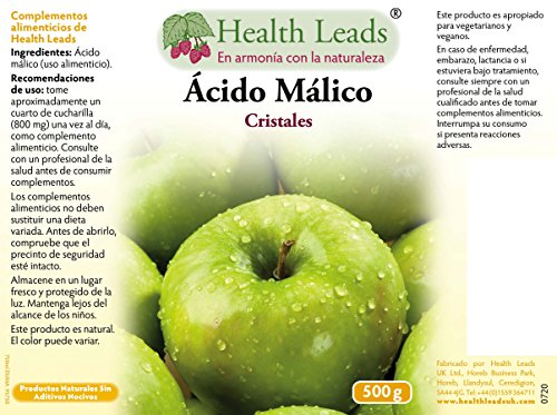 Ácido málico (uso alimenticio) 500 g