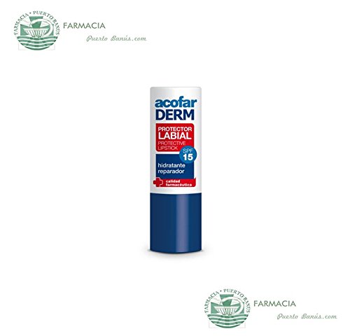 ACOFARDERM F15 PROTECTOR LABIAL 4 G