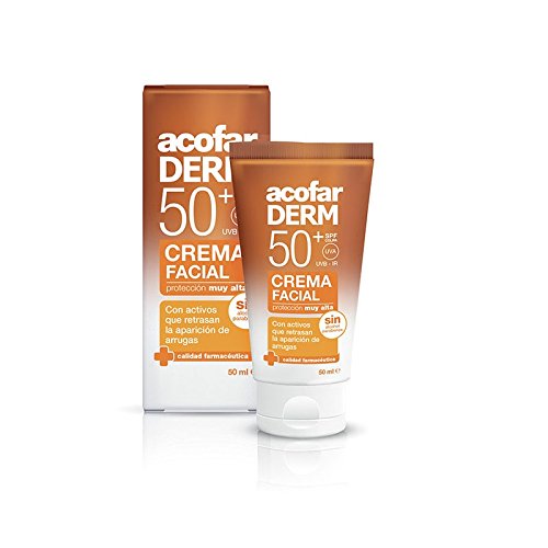 Acofarderm sin color crema facial 50+