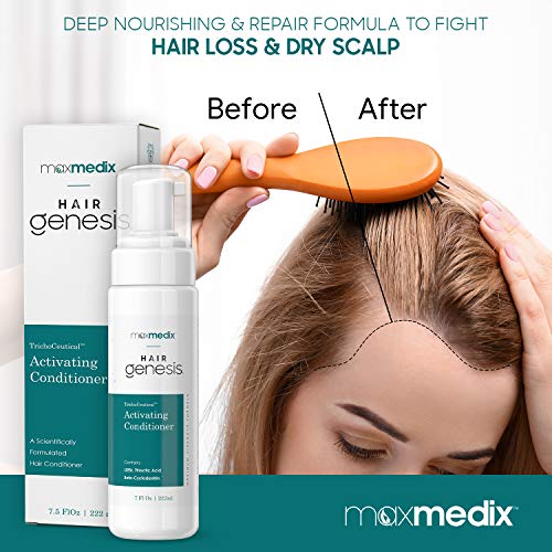 Acondicionador Anticaída Capilar 222 ml - Estimulante y Revitalizador del Crecimiento del Pelo, Para Cabellos Finos, Débiles, Estropeados y Sin Volumen, Fortalecedor Capilar, Testado Clinicamente