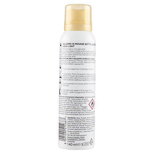 Acondicionador de espuma aqualight 140 ml