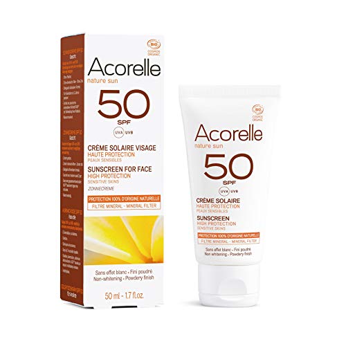 Acorelle Crema Solar Facial SPF50, 50 ml