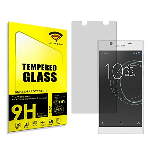 actecom® Protector Pantalla para Sony Xperia L1 Cristal Vidrio Templado