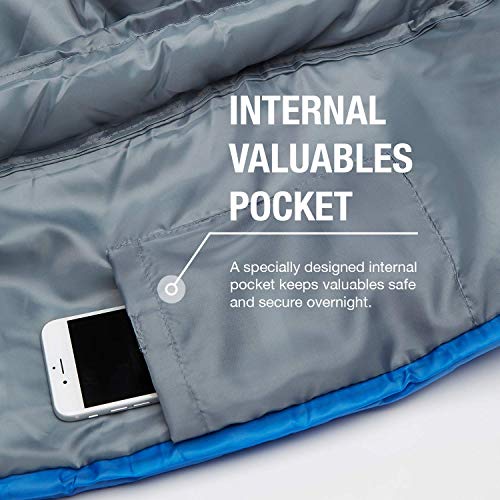 Active Era Saco de Dormir Premium 200, de Forma Rectangular, Extremadamente Ligero