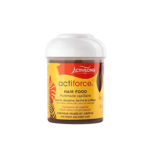 Activilong Actiforce Hair Food - Bálsamo capilar, ricino y sapote, 125 ml