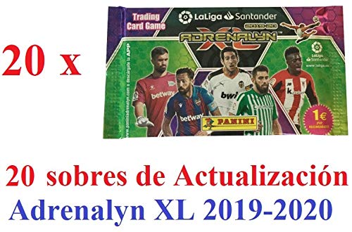 ACTUALIZACION 20 Sobres (120 cromos) Adrenalyn XL LA Liga 2019 2020