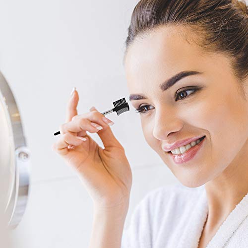 Adakel - 20 piezas de cepillo para cejas, peine de pestañas, herramienta de maquillaje para extensión de pestañas