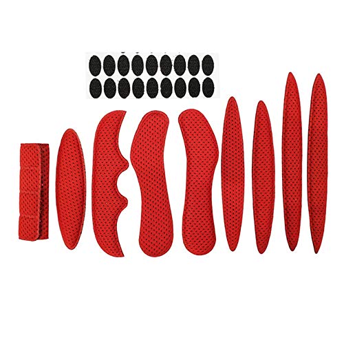 Adanse Almohadillas de Casco de Ciclismo Universales Esponja Sellada Casco de Bicicleta de Almohadillas Internas Almohadilla de ProteccióN del Casco Almohadillas de Casco de Bicicleta