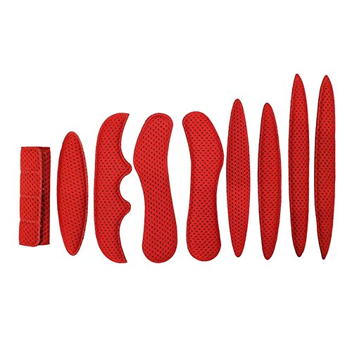 Adanse Almohadillas de Casco de Ciclismo Universales Esponja Sellada Casco de Bicicleta de Almohadillas Internas Almohadilla de ProteccióN del Casco Almohadillas de Casco de Bicicleta