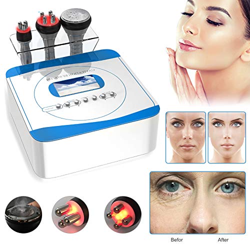 Adelgazar Máquina Radiofrecuencia RF Facial Rejuvenecimiento Reafirmante Piel Lifting Facial Antienvejecimiento Masajeador Cuerpo Cara Electrico Eliminación de Grasa y Arrugas Belleza de Salon (EU)