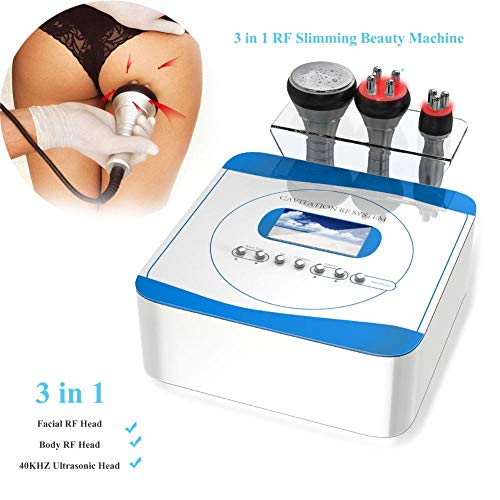 Adelgazar Máquina Radiofrecuencia RF Facial Rejuvenecimiento Reafirmante Piel Lifting Facial Antienvejecimiento Masajeador Cuerpo Cara Electrico Eliminación de Grasa y Arrugas Belleza de Salon (EU)