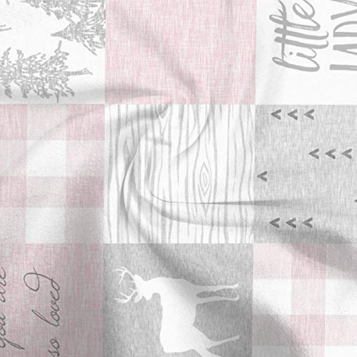 ADGoods Toalla con Capucha para niños Bathrobe So Loved Little Lady Pale Pink Grey Ro Beach Bath Towel Toddler Swim Pool Coverup Poncho Cape for Kids Children Teenager