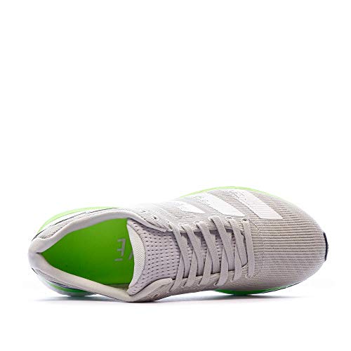 adidas Adizero Boston 8 w, Zapatillas de Running para Mujer, Grey One F17/FTWR White/Signal Green, 37.33 EU
