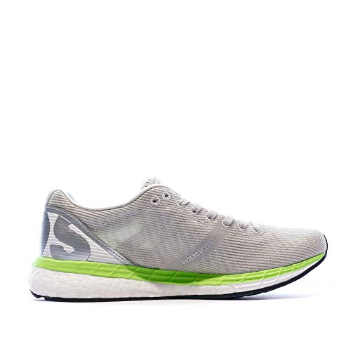 adidas Adizero Boston 8 w, Zapatillas de Running para Mujer, Grey One F17/FTWR White/Signal Green, 37.33 EU