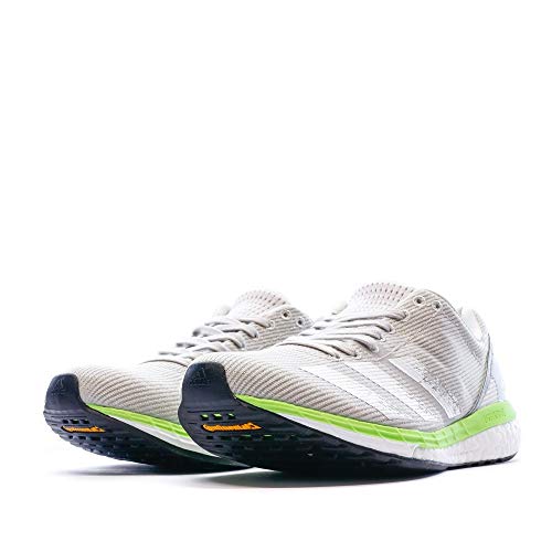 adidas Adizero Boston 8 w, Zapatillas de Running para Mujer, Grey One F17/FTWR White/Signal Green, 37.33 EU