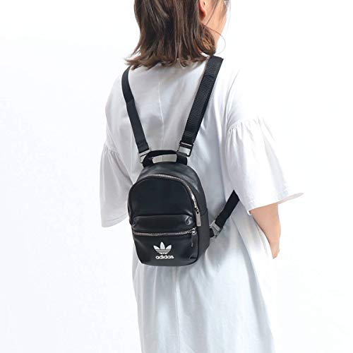 adidas BP Mini PU Mochilla de Deporte, Mujer, Black, NS