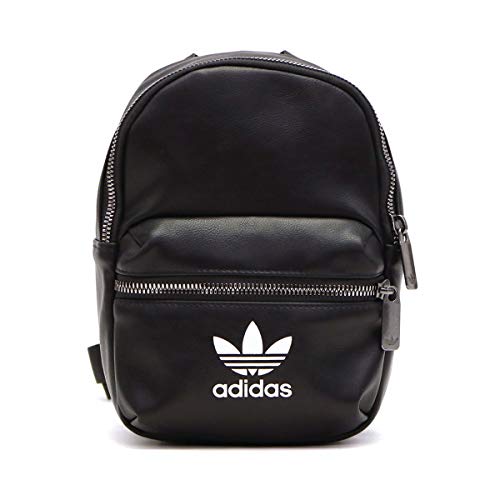 adidas BP Mini PU Mochilla de Deporte, Mujer, Black, NS