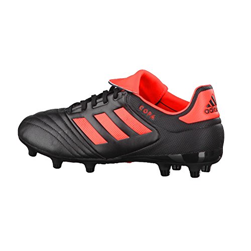 adidas Copa 17.3 Fg, Zapatillas de Fútbol Hombre, Rojo (Core Black/Solar Red), 41 1/3 EU