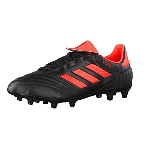 adidas Copa 17.3 Fg, Zapatillas de Fútbol Hombre, Rojo (Core Black/Solar Red), 41 1/3 EU