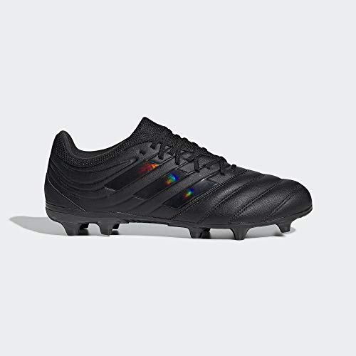 adidas Copa 19.3 FG, Zapatillas de Fútbol para Hombre, Noir Noir Noir, 42 2/3 EU