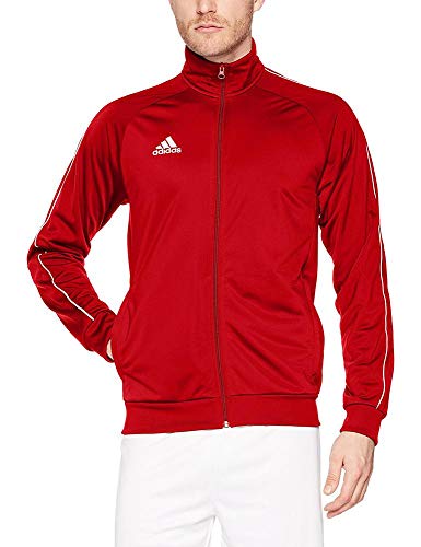 adidas Core18 PES Jkt Chaqueta, Hombre, Rojo (Power Red/White), L