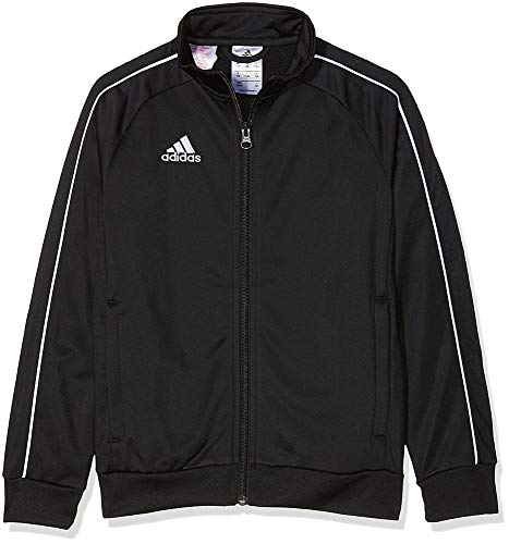 adidas CORE18 PES JKTY Sudadera con Cremallera, Unisex Niños, Negro (Black/White), 176