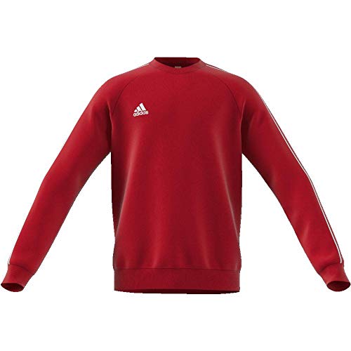 Adidas CORE18 SW Top Y Sudadera, Unisex Niños, Rojo (Rojo/Blanco), M (9-10 años)