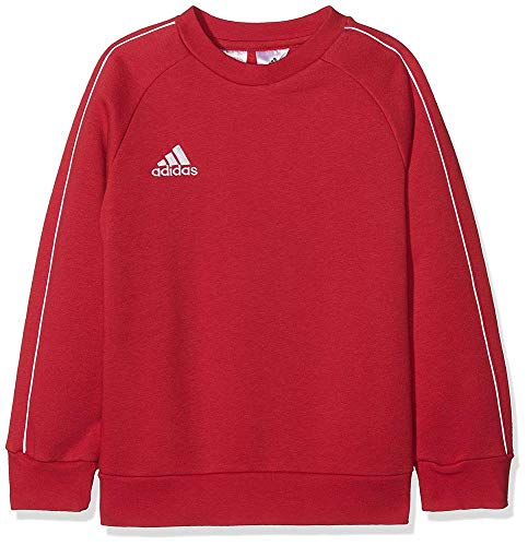Adidas CORE18 SW Top Y Sudadera, Unisex Niños, Rojo (Rojo/Blanco), M (9-10 años)