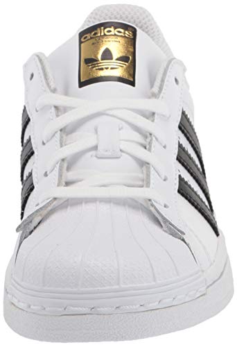 Adidas Originals Superstar, Zapatillas Unisex Niños, Blanco (Ftwr White/Core Black/Ftwr White), 36 2/3 EU